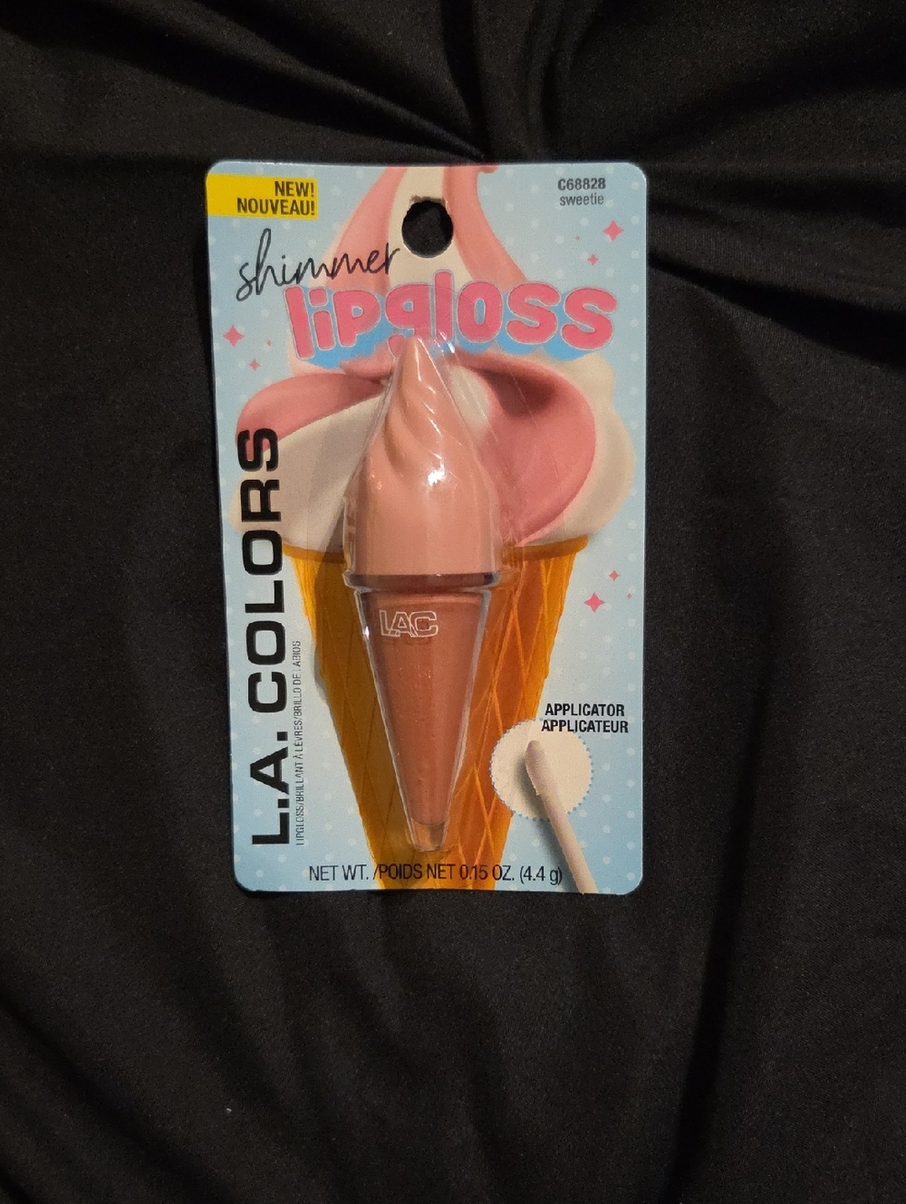 L.A. Colors Shimmer Lip Gloss - Sweetie Pink Shade